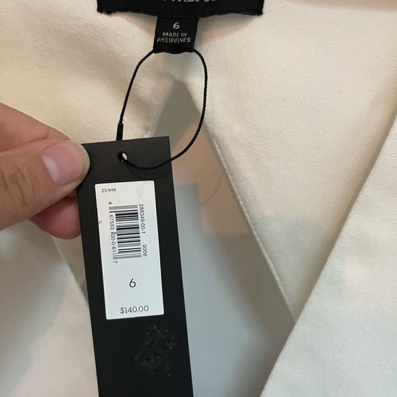 NWT Banana Republic Sloan fit cutout colorblock sheath dress $140 size 6 - Picture 5 of 7